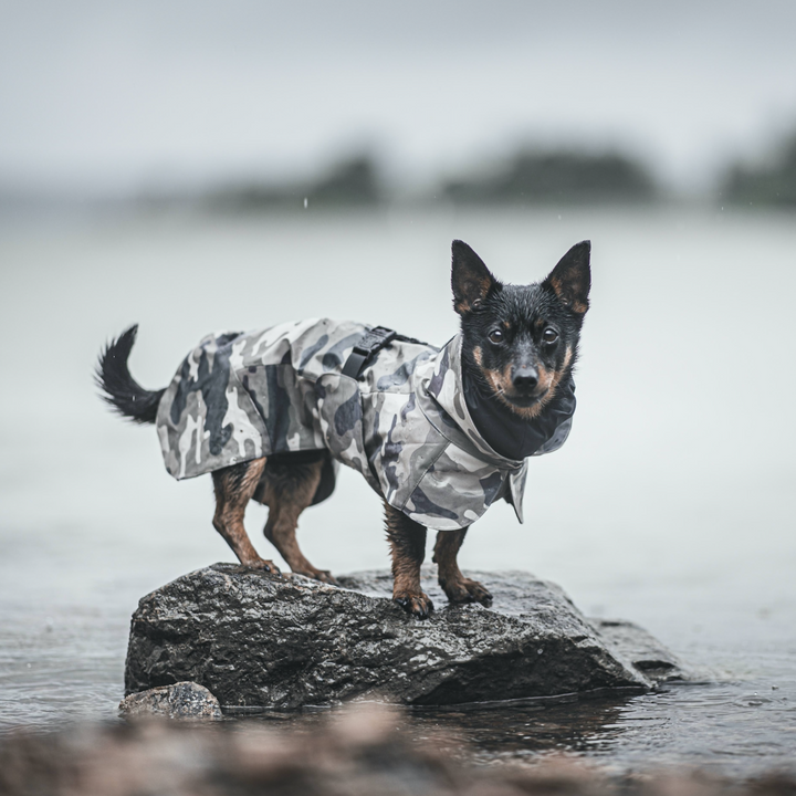 PAIKKA Recovery Regnfrakke - Camo