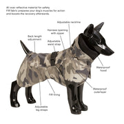 PAIKKA Recovery Regnfrakke - Camo