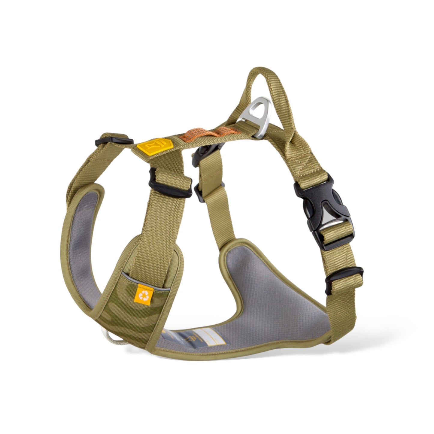WW Roam Harness Green Ripple