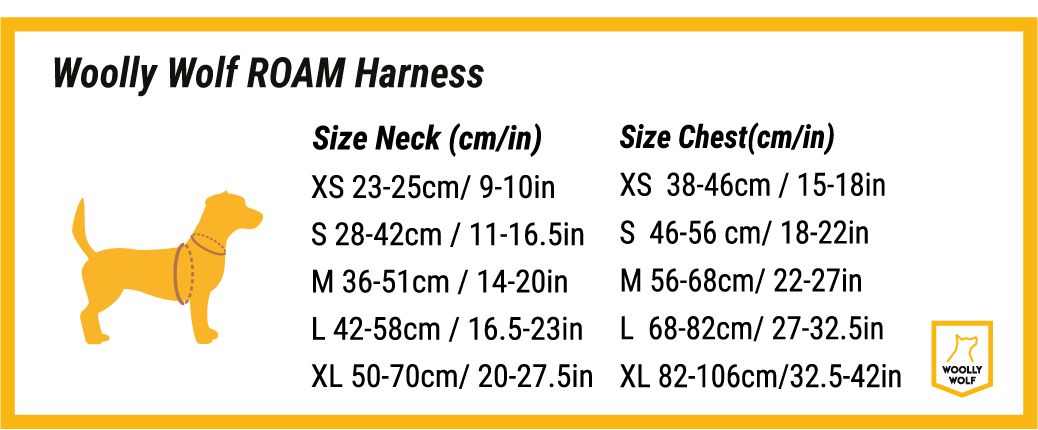 WW Roam Harness Black Ripple