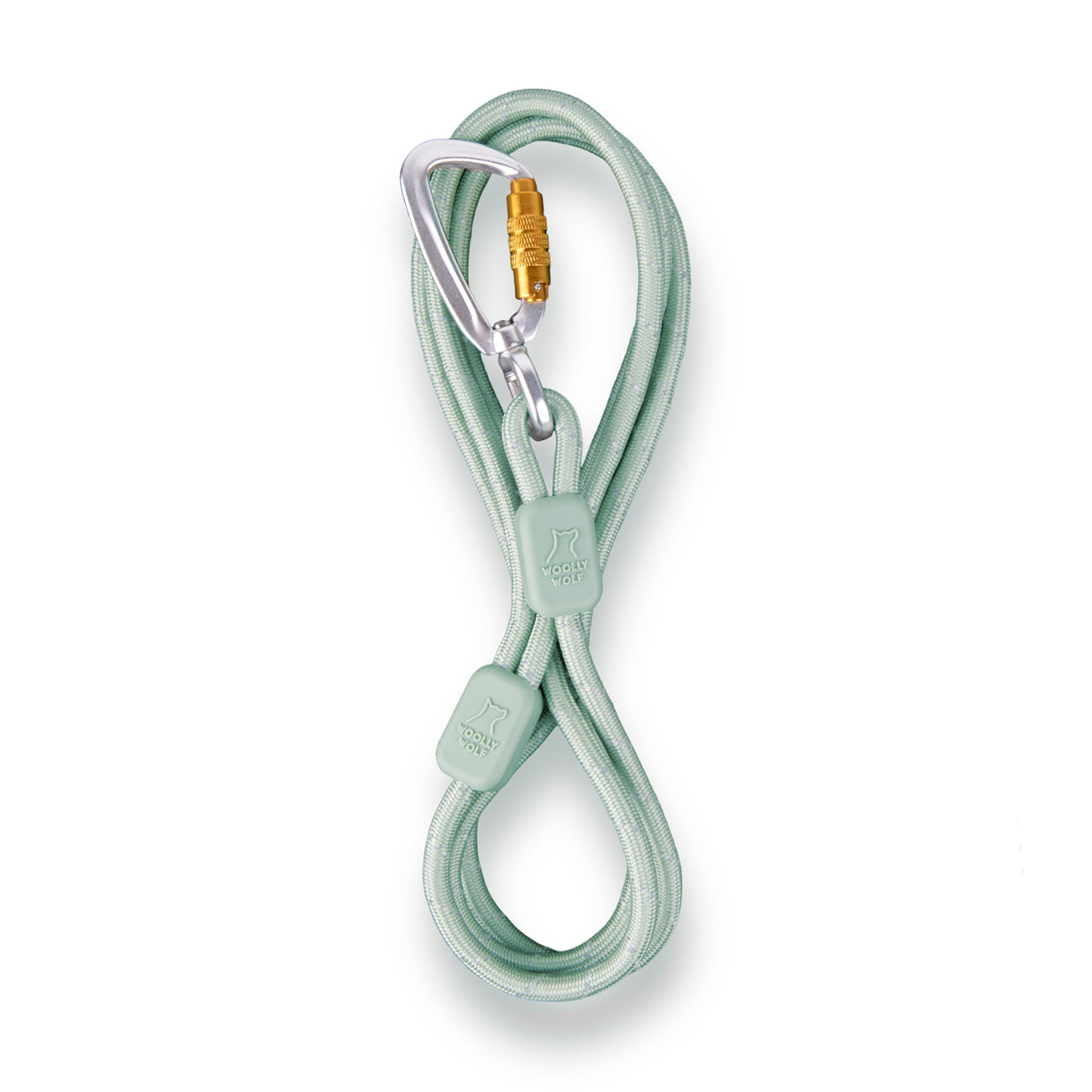 WW Rope Leash Thin Glacier Green 8mm