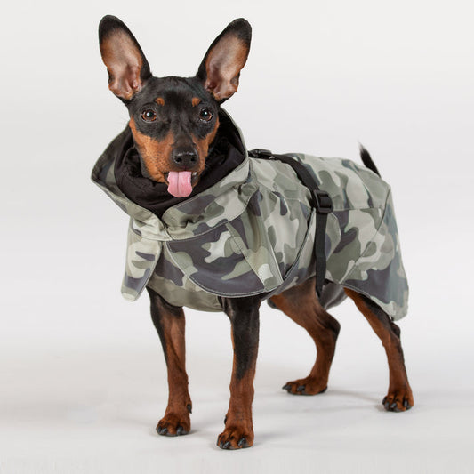 PAIKKA Recovery Regnfrakke - Camo