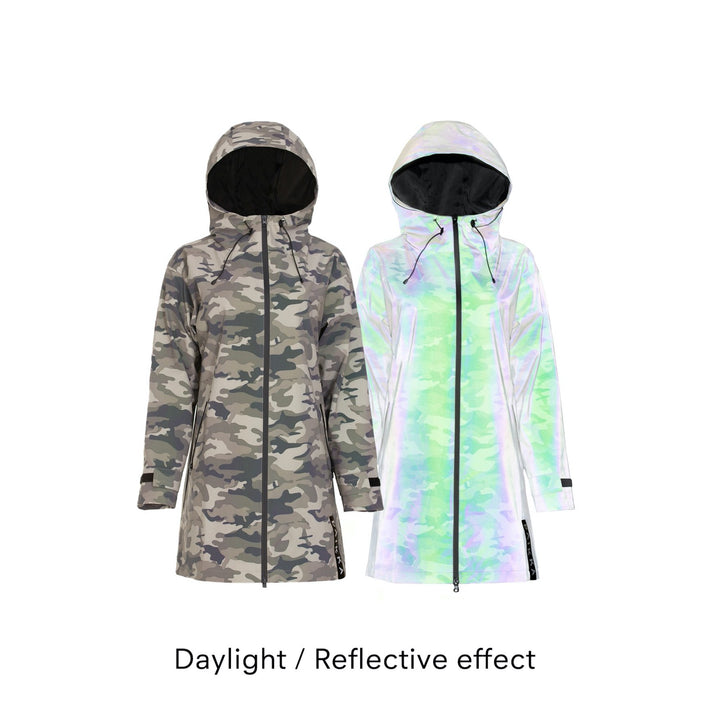 PAIKKA Human Visibility Raincoat, Woman