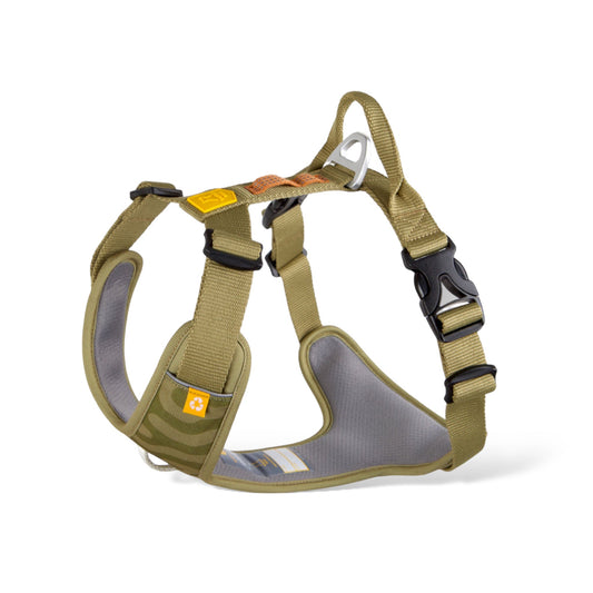 WW Roam Harness Green Ripple