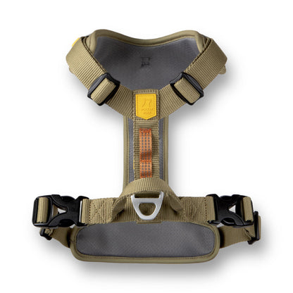WW Roam Harness Green Ripple