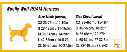 WW Roam Harness Black Ripple