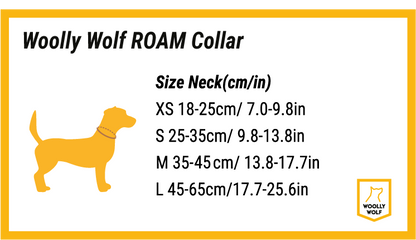 WW Roam Collar Green Ripple
